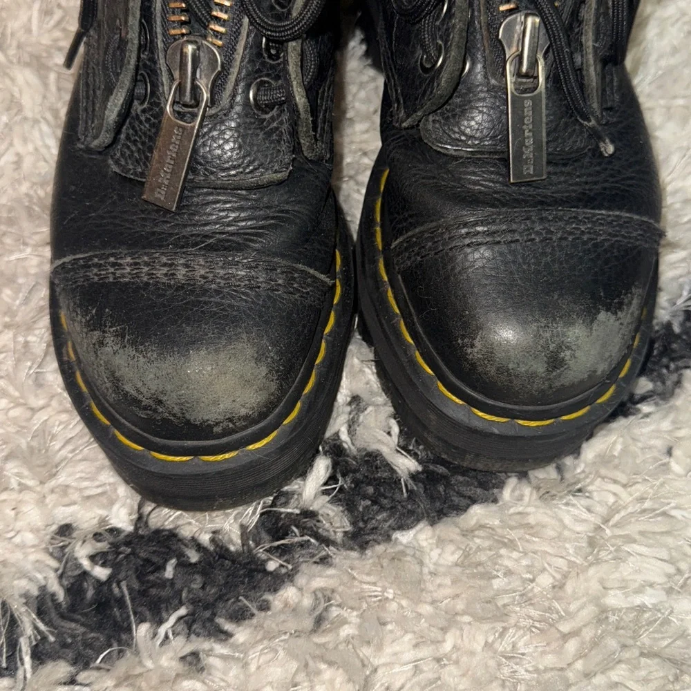 Dr. Martens Black Platform Boots
